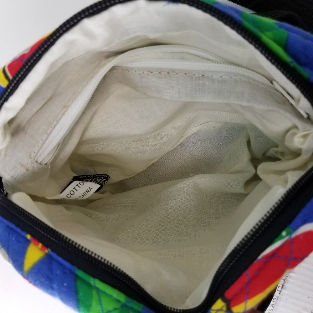 1990s golf themed quilted convertible bag - Picture 11 of 12